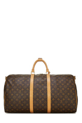 Louis Vuitton Monogram Keepall 55 Bandouliere Travel Bag