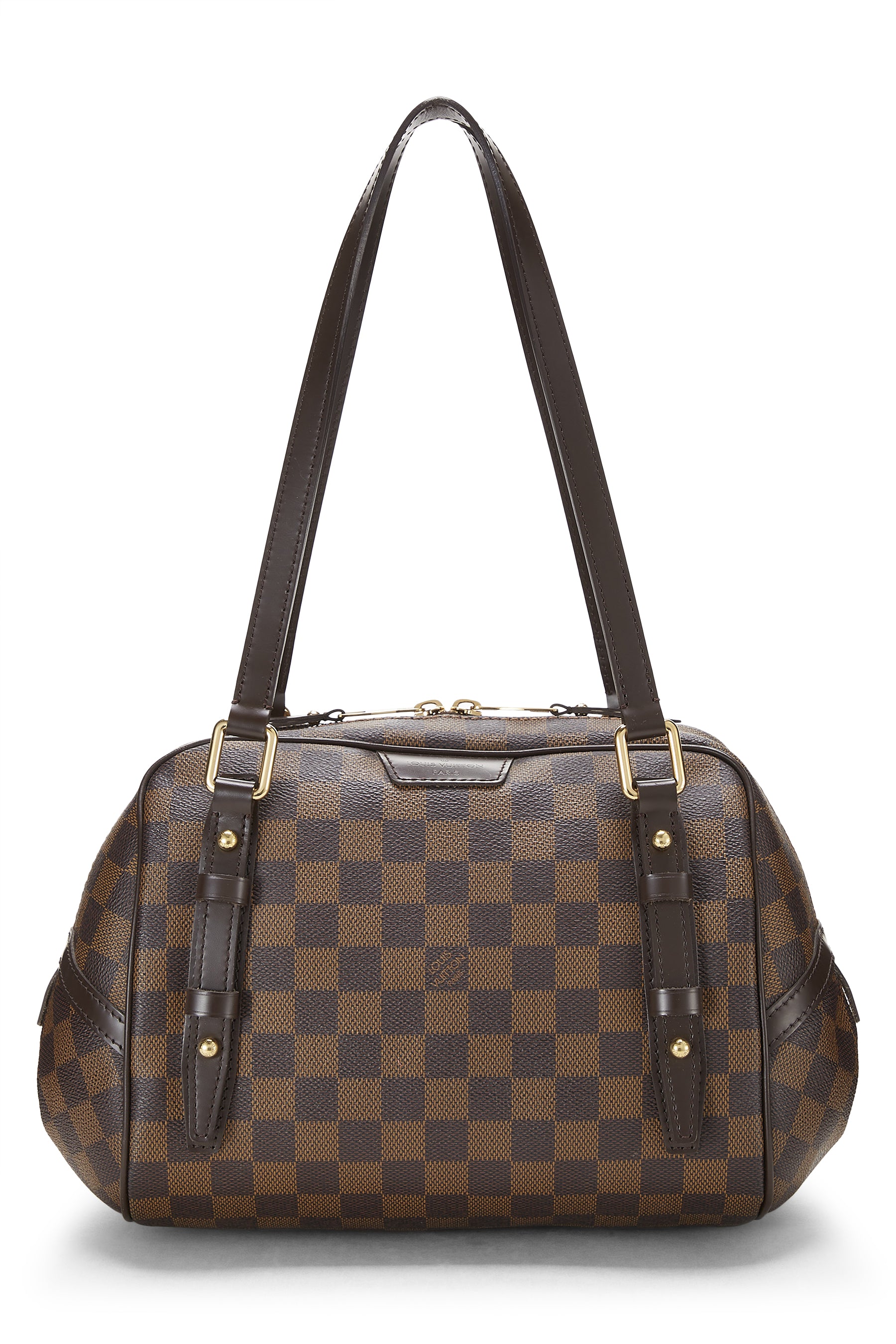 Louis Vuitton Damier Ebene Cabas Rivington Tote Handbag ShopCGX