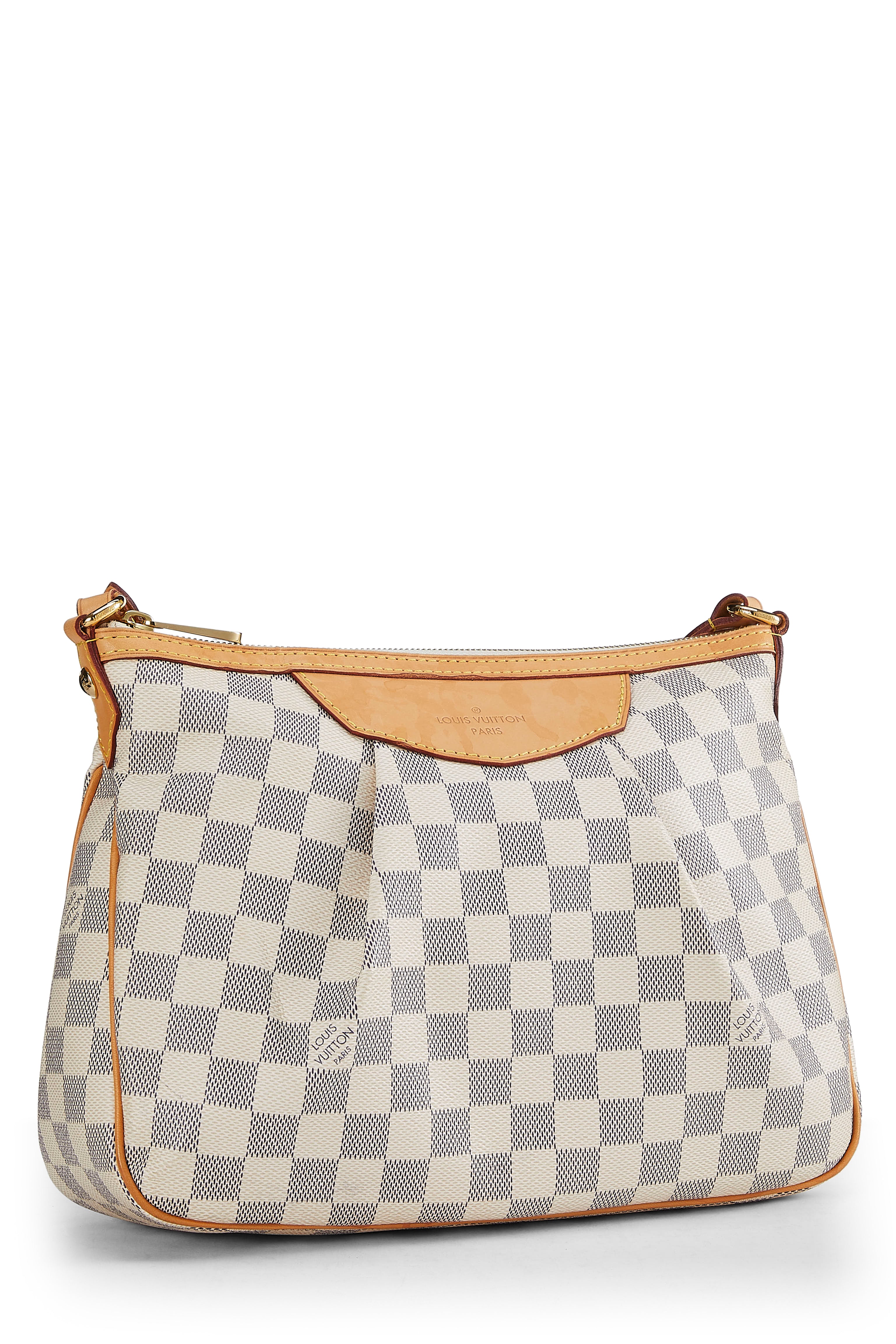 Louis Vuitton Damier Azur Siracusa PM Crossbody Handbag