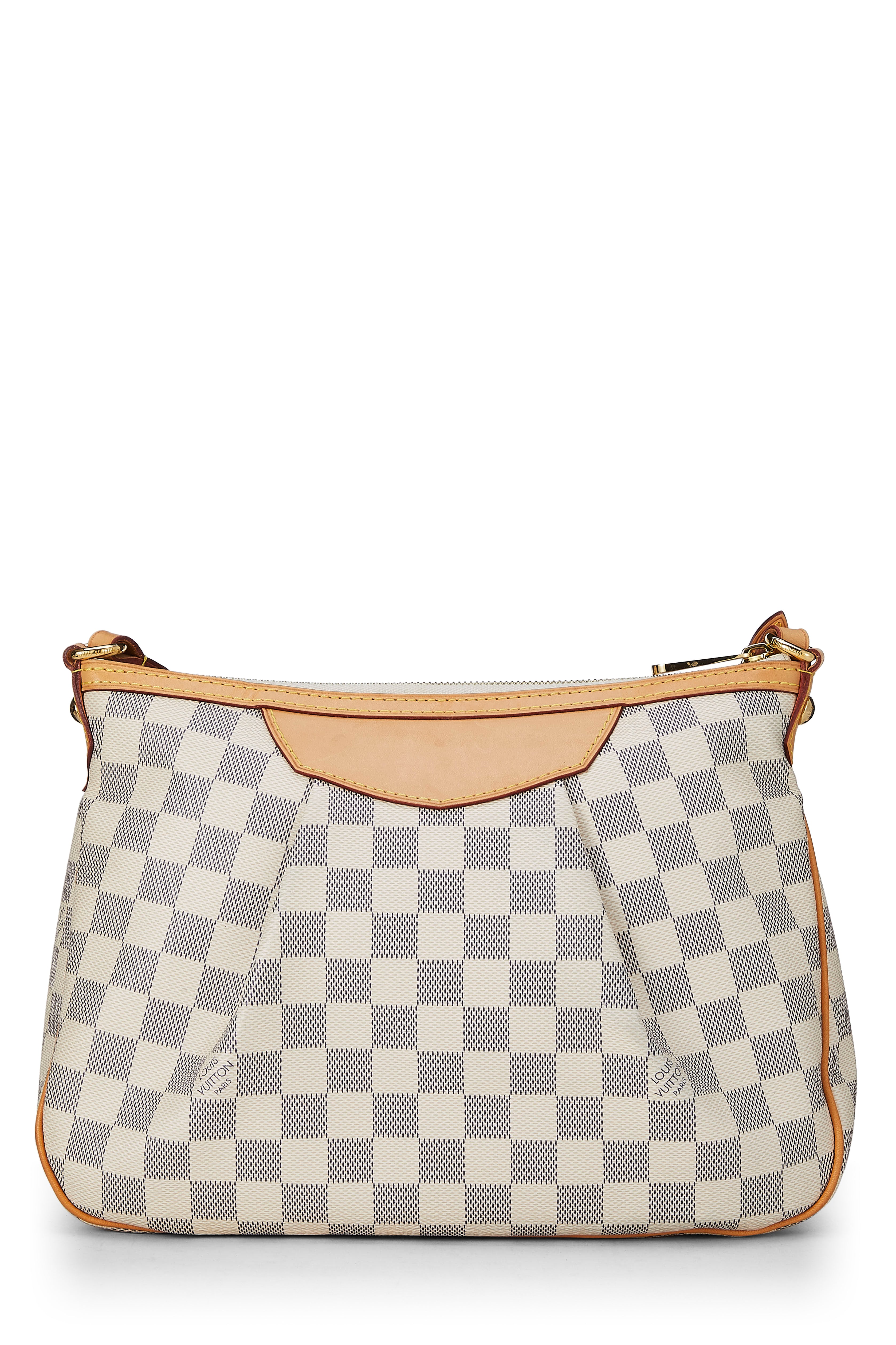 Louis Vuitton Damier Azur Siracusa PM Crossbody Handbag