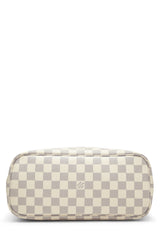Louis Vuitton Damier Azur Neverfull Pouch PM Tote Handbag