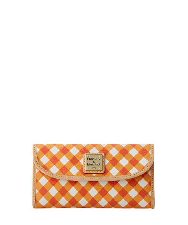 Dooney & Bourke Gingham II Continental Clutch