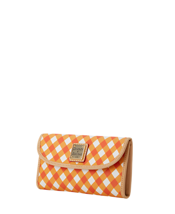 Dooney & Bourke Gingham II Continental Clutch