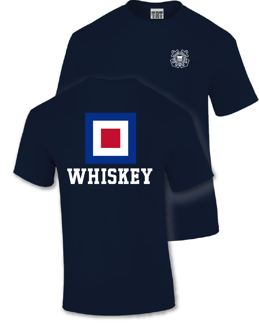 Coast Guard Whiskey Short Sleeve T-Shirt