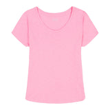 IZOD Womens Alex Slub Short Sleeve T-Shirt
