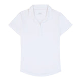 IZOD Womens Simone Short Sleeve Polo Shirt