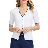 IZOD Womens Calista Cable Knit Cardigan
