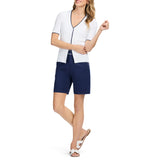 IZOD Womens Calista Cable Knit Cardigan