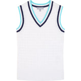 IZOD Womens Callie Cable Sweater Vest