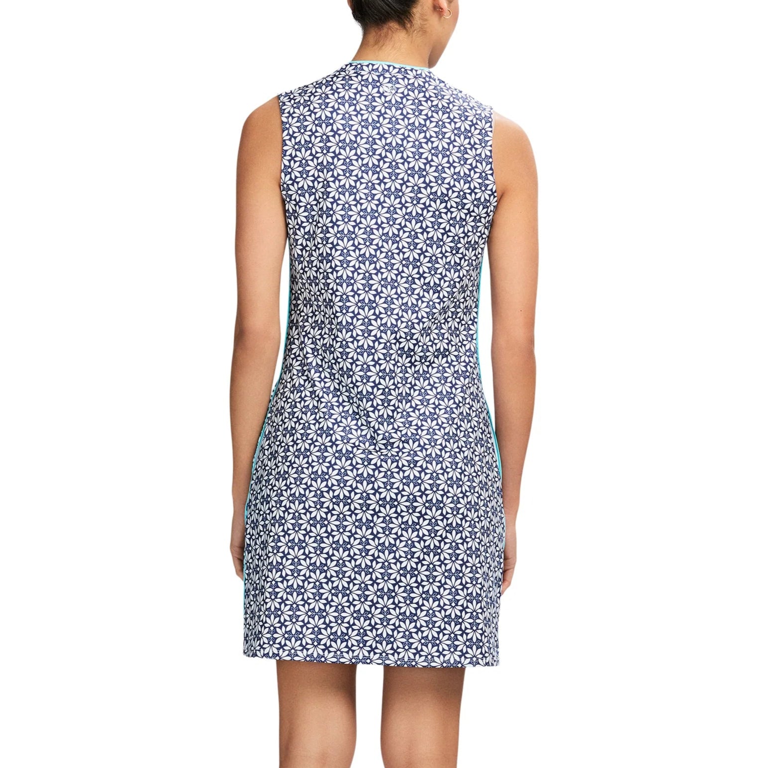 IZOD Womens Bree Brunch V-Neck Dress