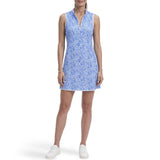 IZOD Womens L'acey Zip Court Printed Dress