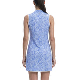 IZOD Womens L'acey Zip Court Printed Dress