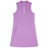 IZOD Womens L'acey Zip Court Dress
