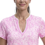 IZOD Womens Sara Printed Short Sleeve Dress