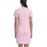 IZOD Womens Sara Printed Short Sleeve Dress