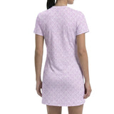 IZOD Womens Sara Printed Short Sleeve Dress