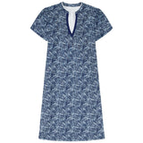 IZOD Womens Sara Printed Short Sleeve Dress