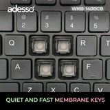 Adesso WKB-1400CB Keyboard & Mouse Combo