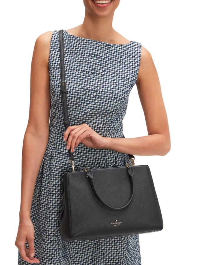 Kate Spade Leila Medium Triple Compartment Satchel Handbag