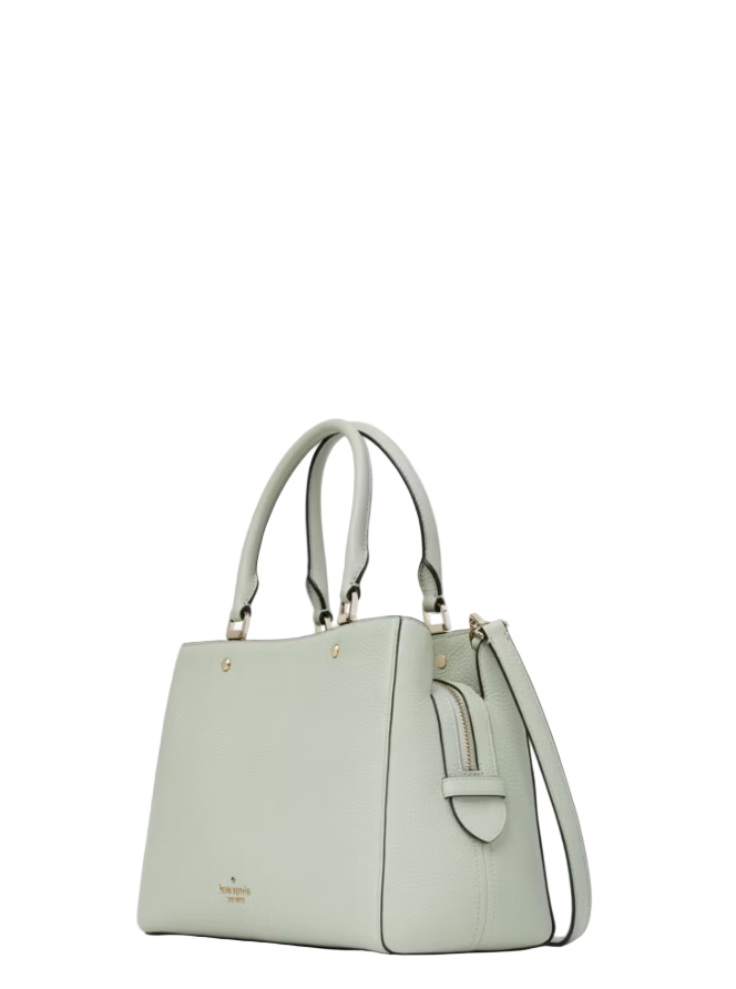 ルイージ Kate Spade Leila Triple Gusset Zip Crossbody Black Pebbled