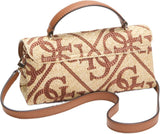 GUESS Kirsten Mini Top Handle Flap Shoulder Handbag