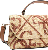 GUESS Kirsten Mini Top Handle Flap Shoulder Handbag