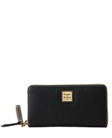 Dooney & Bourke Lucca Leather Large Zip Around Wristlet