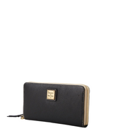 Dooney & Bourke Lucca Leather Large Zip Around Wristlet