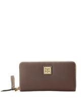 Dooney & Bourke Lucca Leather Large Zip Around Wristlet