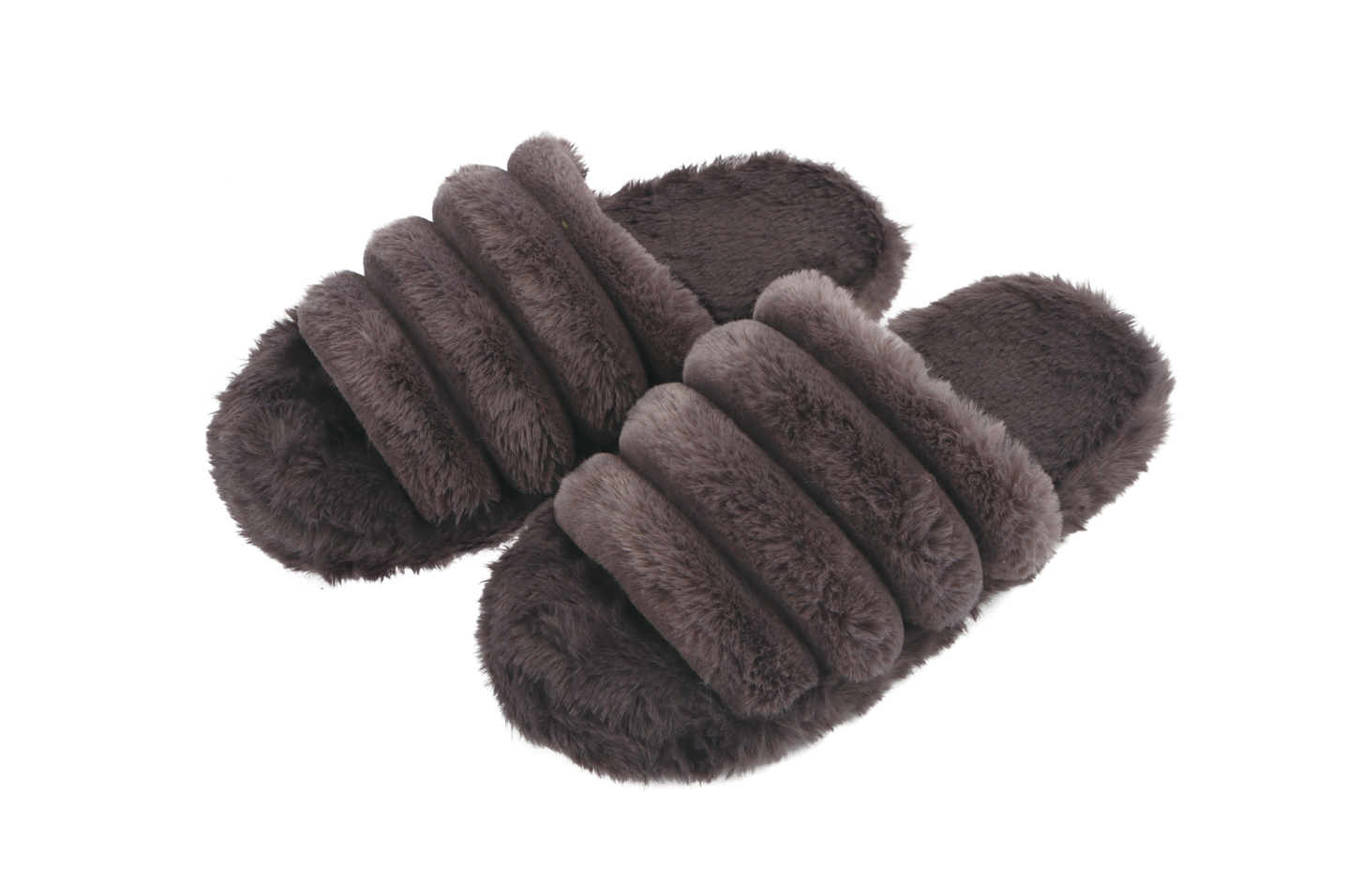 Snoozies Womens Sassy Trio Slide Slippers