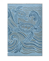 Sand Cloud Blue Tidal Large 51 x 70 Beach Towel