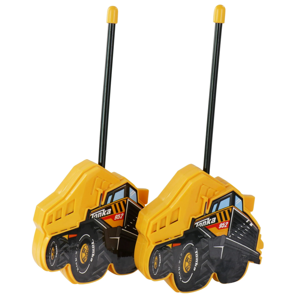 Sakar Tonka 2-Piece Molded Walkie Talkie Set