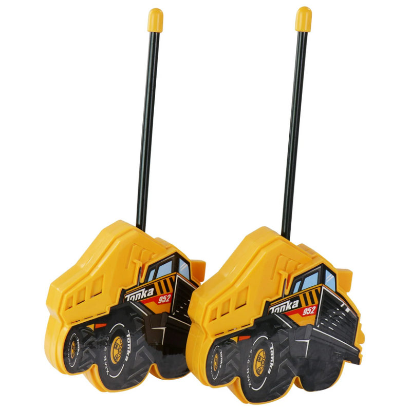 Sakar Tonka 2-Piece Molded Walkie Talkie Set