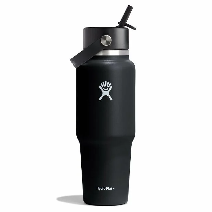 Hydro Flask 32 oz. Wide Mouth Travel Bottle With Flex Straw Cap