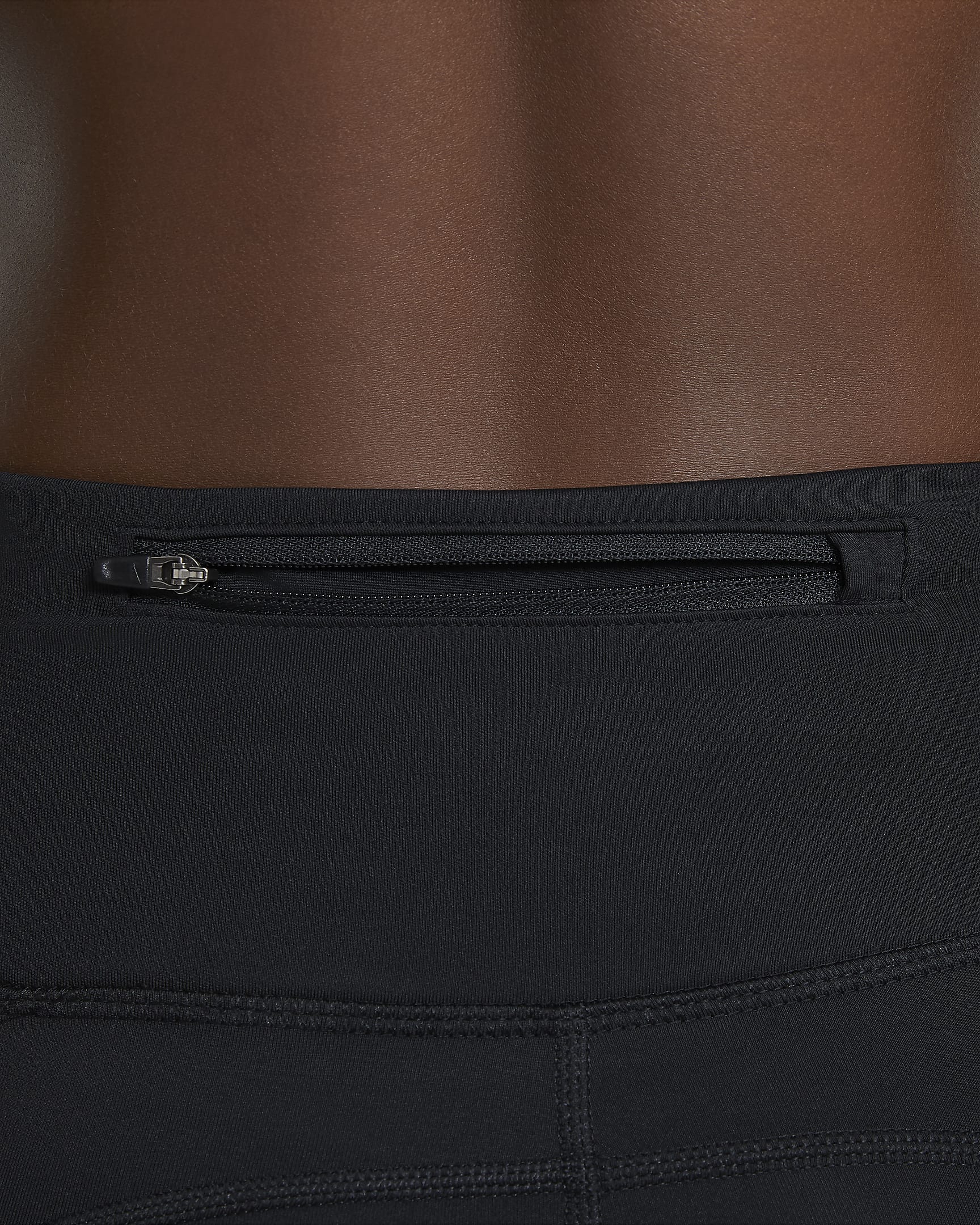 Nike Womens Mid-Rise Dri-Fit Crop Running Leggings
