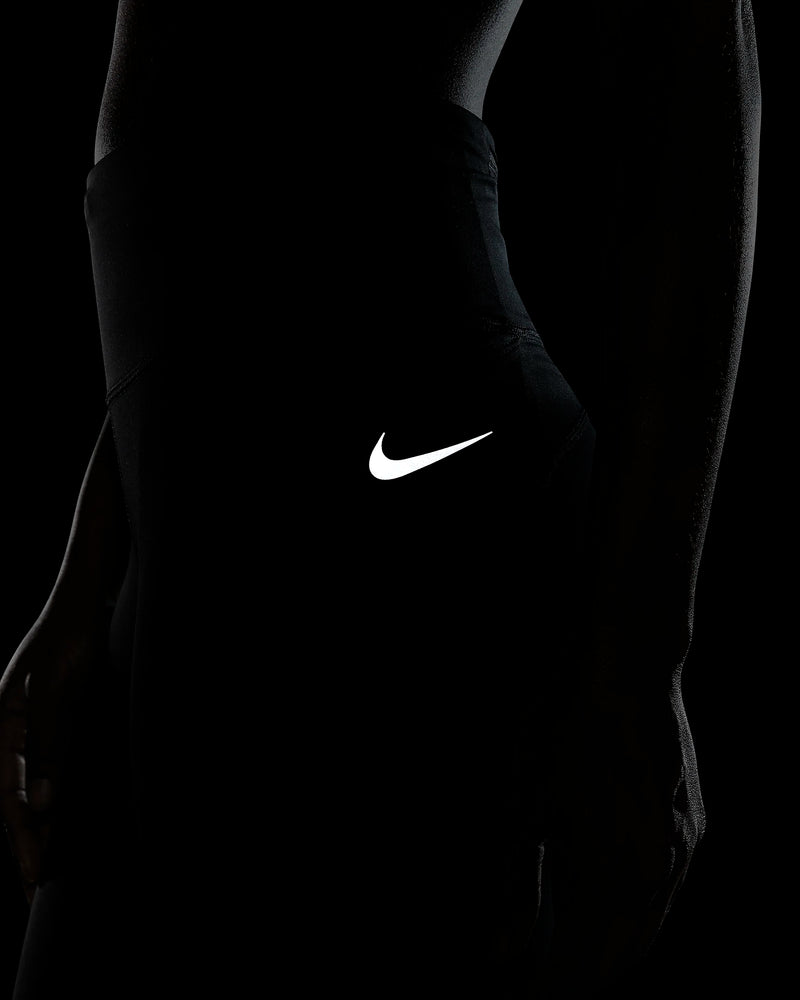 Nike Womens Mid-Rise Dri-Fit Crop Running Leggings