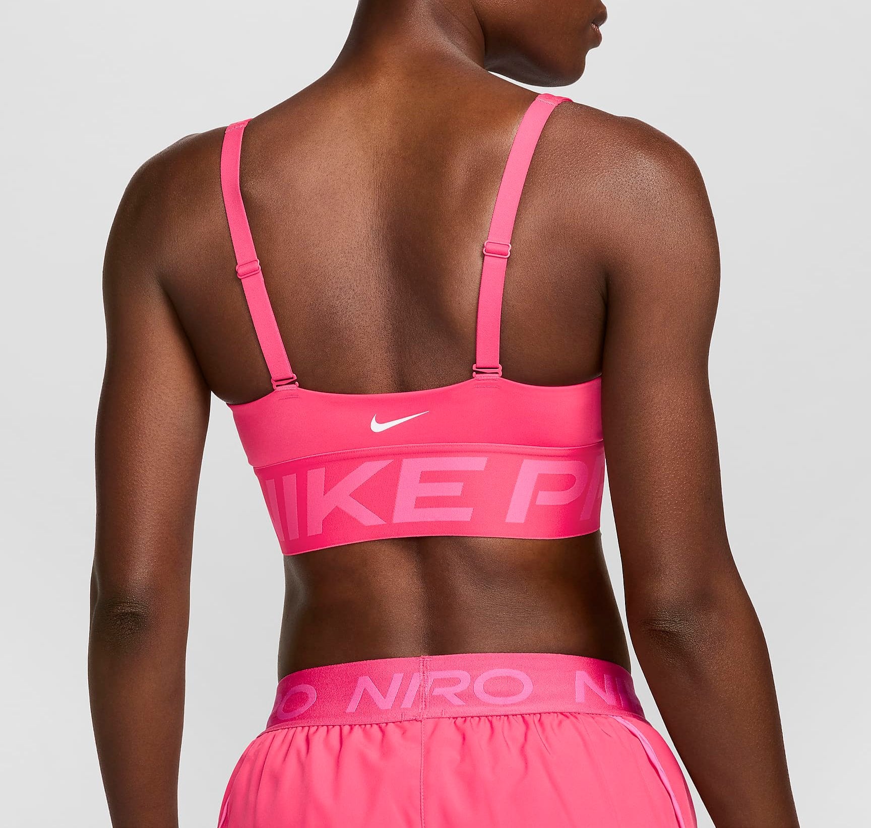 Nike Womens Indy Plunge Cutout Sports Bra