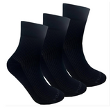 Legale Womens Bamboo Waffle Pillow Sole Socks