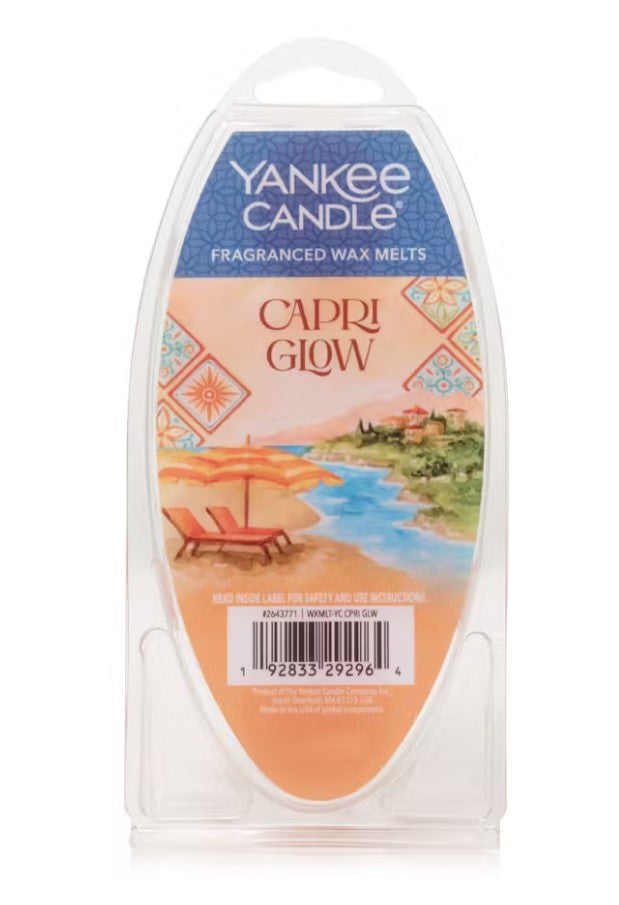 Yankee Candle Wax Melt Pack - Capri Glow