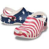 Crocs Kids Classic American Flag Clogs
