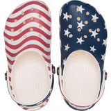 Crocs Kids Classic American Flag Clogs