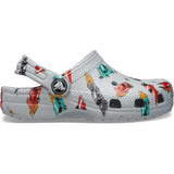 Crocs Toddler Classic Race Cars Graphic Clogs