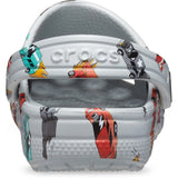 Crocs Toddler Classic Race Cars Graphic Clogs