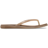 Crocs Womens Miami Round Toe Jelly Flip Flop Sandals