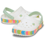 Crocs Kids Crocband Chevron Band Clogs