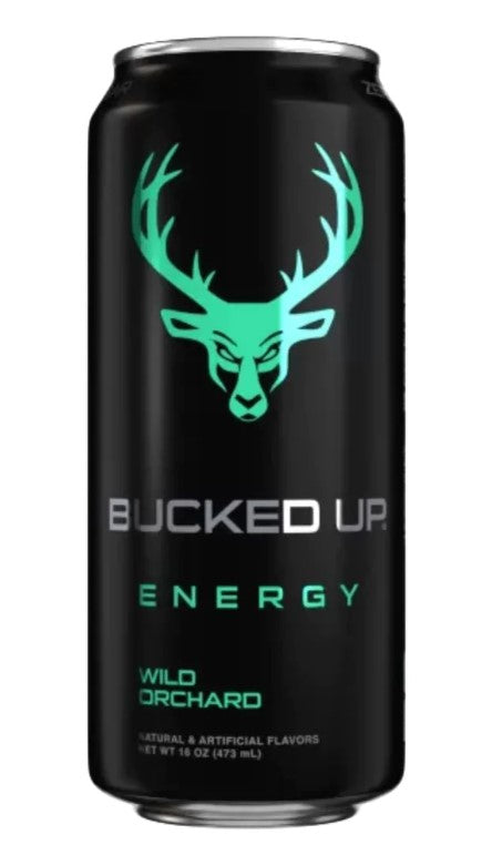 Bucked Up Energy Drink - Wild Orchard - 16 oz.