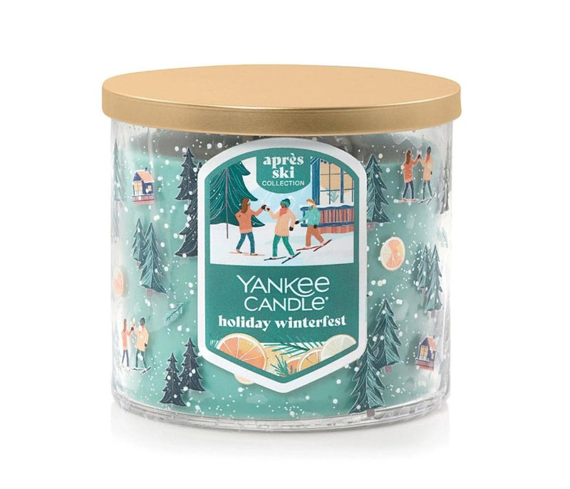 Yankee Candle 3-Wick Candle - Holiday Winterfest