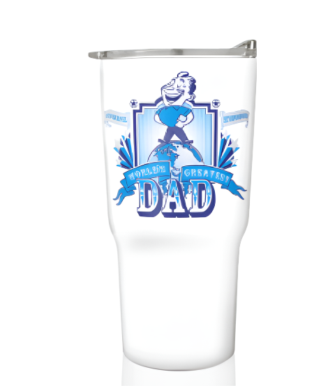 Matrix Worlds Greatest Dad Stainless Steel Tumbler - 20 Oz.