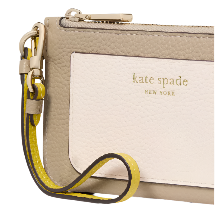 Kate Spade Ava Colorblocked Coin Card Case Wristlet