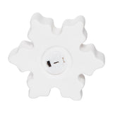 C&F Home Medium LED Snowflake Figurine